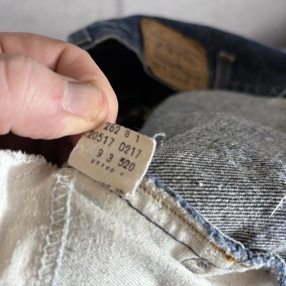 Vintage Levi's 517 Orange Tab Jeans‎ 36x30 Bootcut 1980s 80s 20517-0217 Made USA
